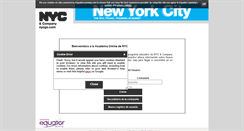 Desktop Screenshot of live.nyctraining.spain.equatorlearning.com
