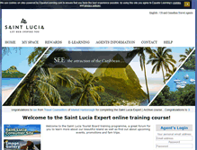 Tablet Screenshot of live.stlucia.equatorlearning.com